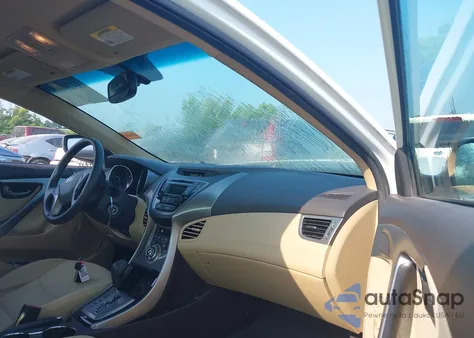 2013 Hyundai Elantra Gls из США, поврежденный, VIN 5NPDH4AE5DH259250